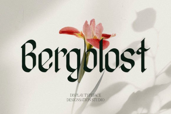 Bergolost: The Blackletter Font for Modern Creative Projects