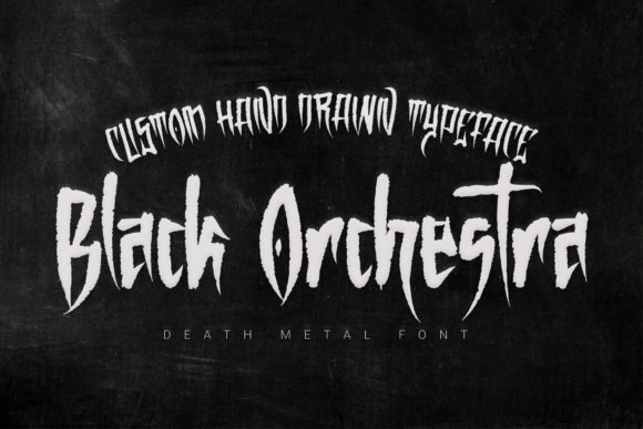 Black Orchestra: A Heavy-Metal Blackletter for Bold Projects