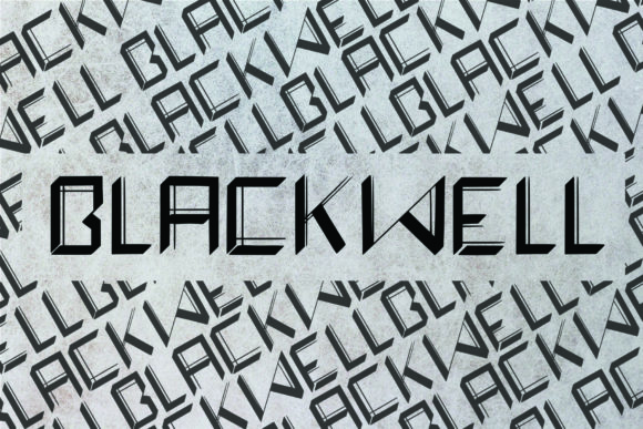 Blackwell: Celebrating Abstract Shapes in Modern Typography