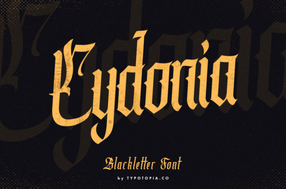 Cydonia: The Authentic Blackletter Font for Bold Branding