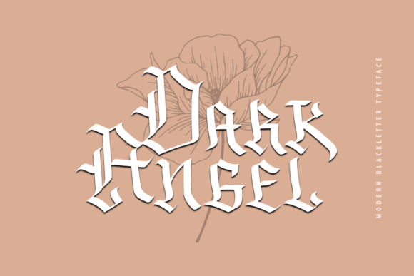 Dark Angel: The Blackletter Font for Bold Branding