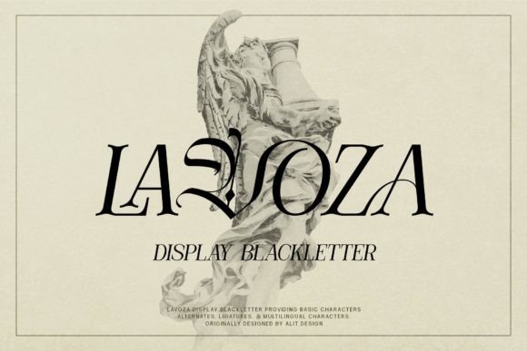 Discover Lavoza: The Splendid Blackletter for Bold Branding