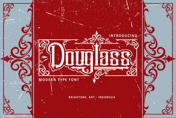 Douglass: A Blackletter Font for Bold, Modern Branding