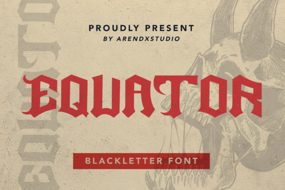 Equator: Unlocking the Power of Gothic Display Typography