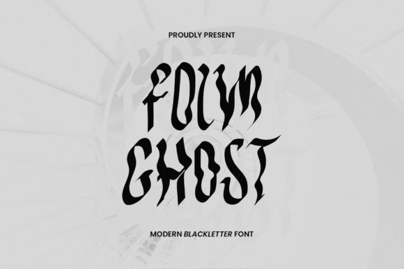 Exploring Folm Ghost: A Modern Blackletter Typeface