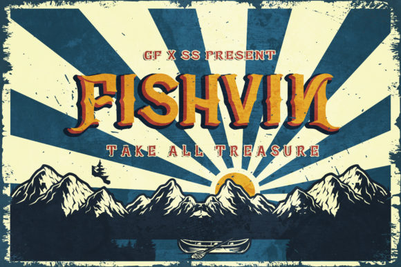 Fishvin: A Bold Blackletter Font for Modern Projects