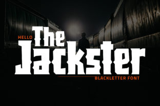 Jackster: The Bold Blackletter Font for Western Projects