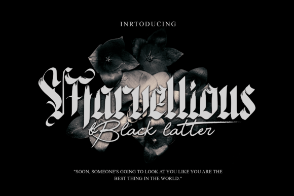 Marvellious: The Elegant Blackletter Font for Bold Branding