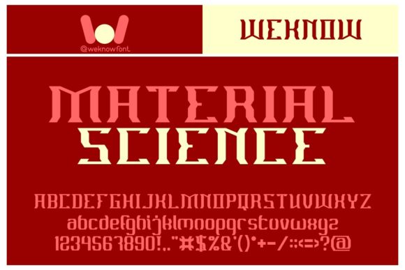 Material Science: The Bold Blackletter for Modern Brands