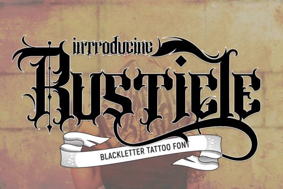 Rusticle: A Blackletter Font with a Modern Edge