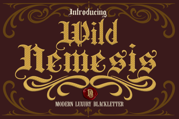 Wild Nemesis: Unlocking the Power of a Bold Blackletter Typeface
